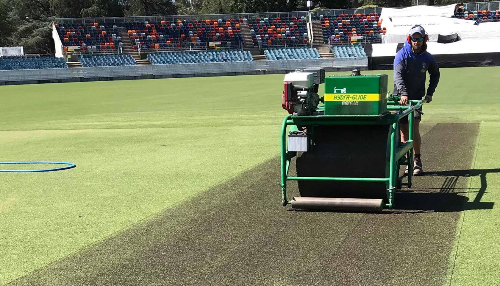 maintenance of the pitch