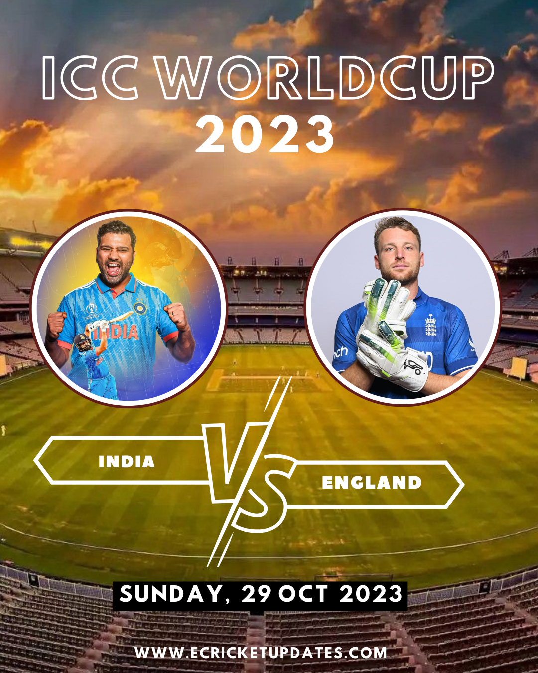 Cricket World Cup 2023: India vs England – A Clash of Titans