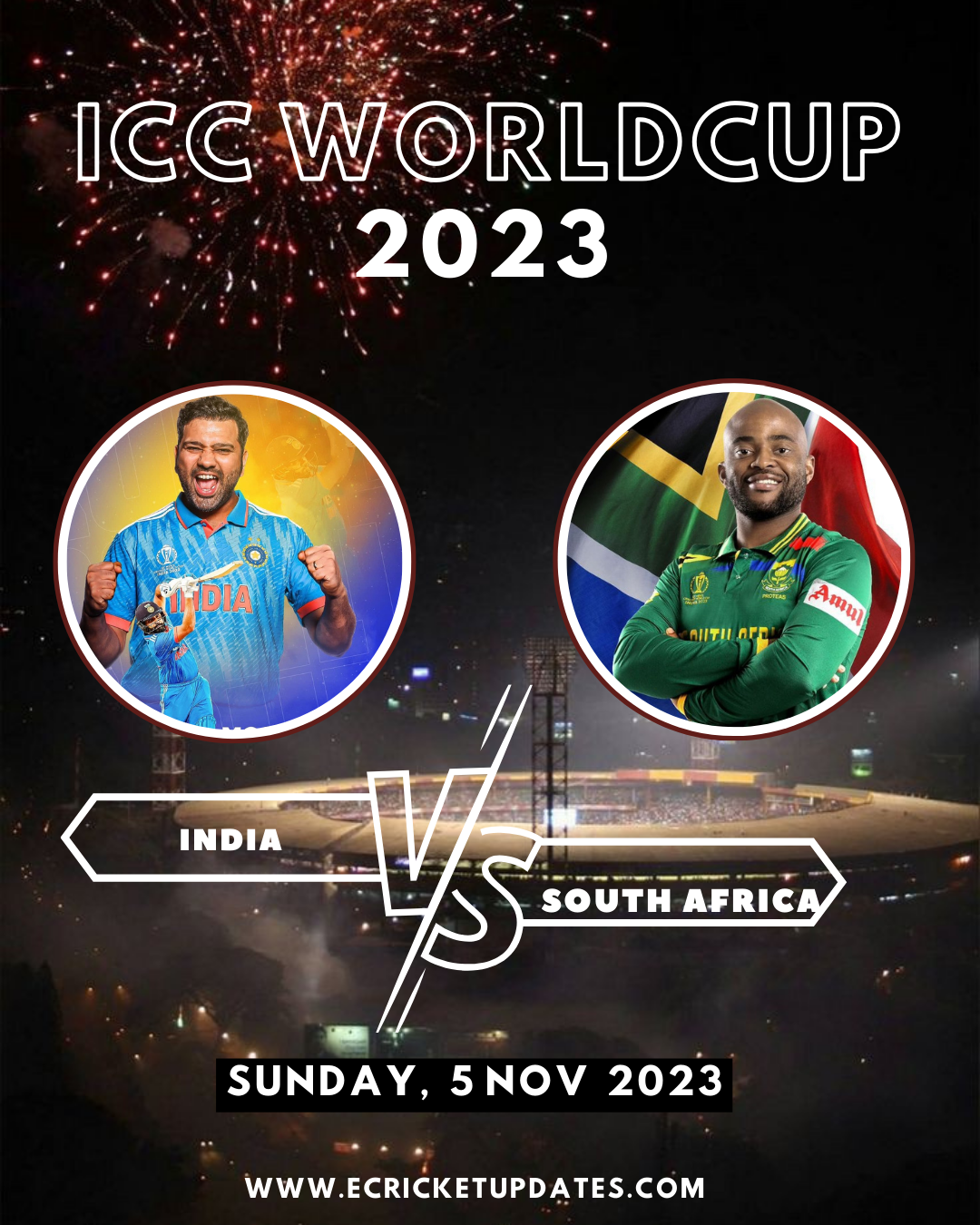 India vs South Africa World Cup 2023 Showdown