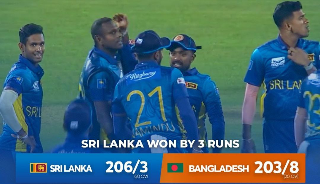 Sri Lanka vs. Bangladesh – T20I Series Update, Highlights